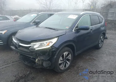 2016 Honda Cr-V Touring из США, поврежденный, VIN 5J6RM4H90GL059042